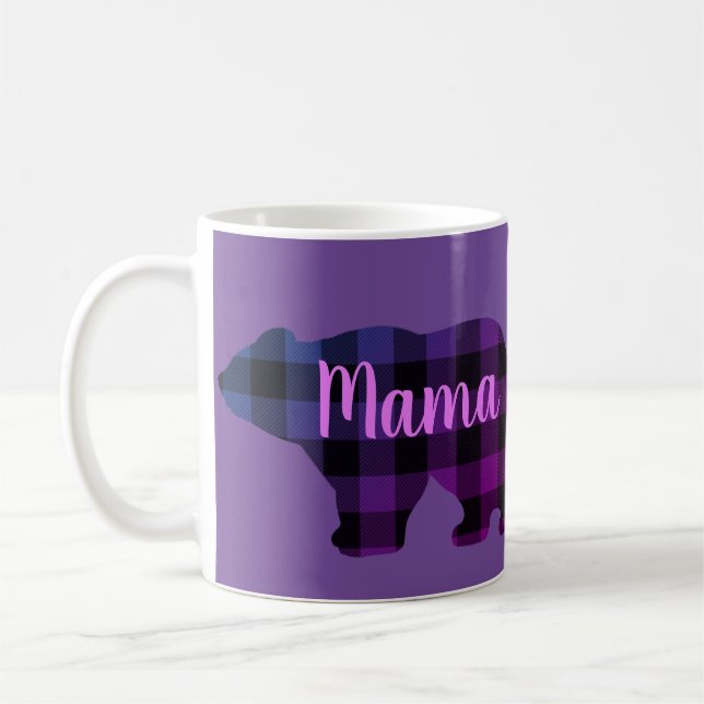 Hübsch Mama Bären Design Mütter Tagesgeschenk Kaffeetasse (Links)