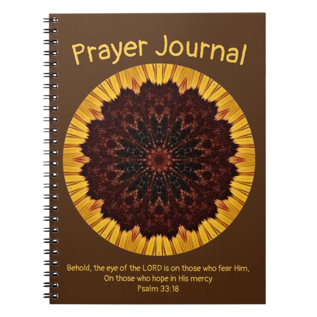 Hübsch Mandala Art Prayer Journal-Notebook Notizblock (Vorderseite)
