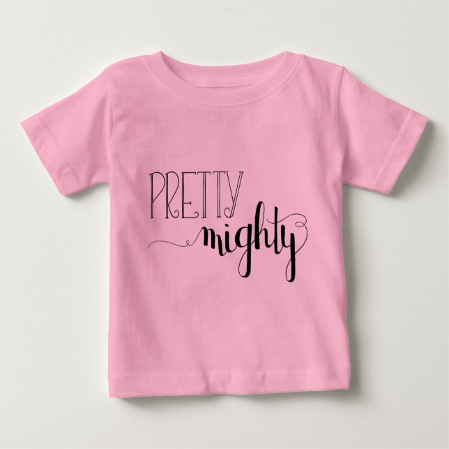 Hübsch Mighty Baby Tutu Baby T-shirt (Vorderseite)