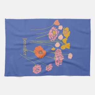 Hübsch-modern-floral Geschirrtuch
