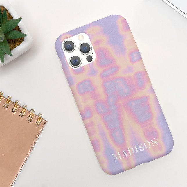 Hübsch Moderne rosa Lilac-Gefärbte Krawatte mit Case-Mate iPhone Hülle (Von Creator hochgeladen)