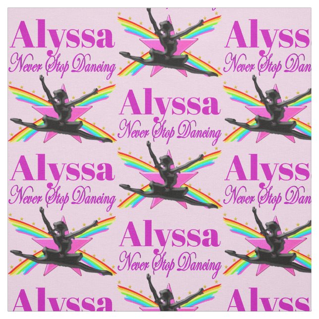 HÜBSCH NIE AUFHÖREN, PERSONALISIERTE FABRIK ZU TAN STOFF (Muster)