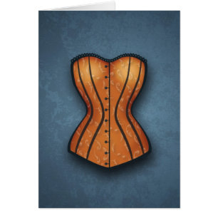 Hübsch Orange Corset