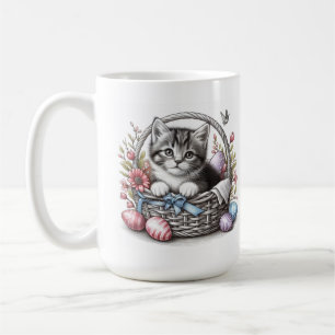 Hübsch Ostertabby Kitty Kaffeetasse