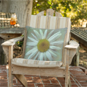 Hübsch Painted Daisy Kissen