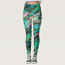 Hübsch Painterly Paua Abalone Legging