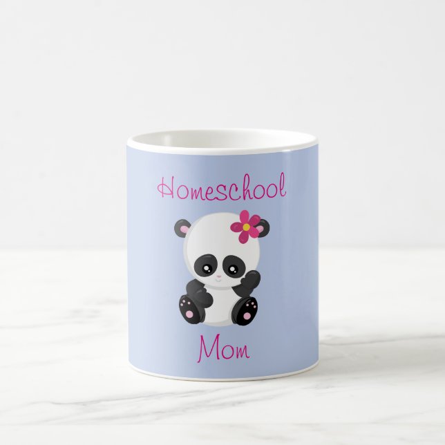 Hübsch Panda Homeschool Mama Tasse (Mittel)