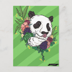 Hübsch Panda Postkarte