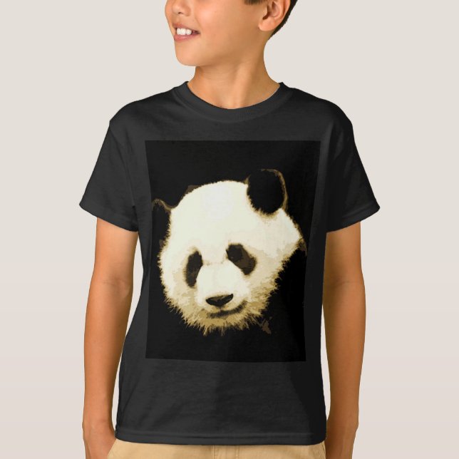 Hübsch Panda T-Shirt (Vorderseite)