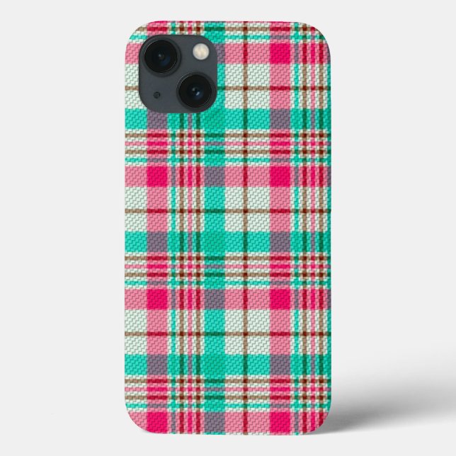 Hübsch Pastel Kariert Case-Mate iPhone Case (Rückseite)