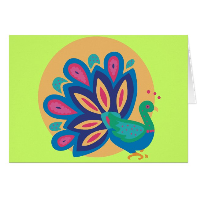 Hübsch Peacock One (Vorderseite (Horizontal))