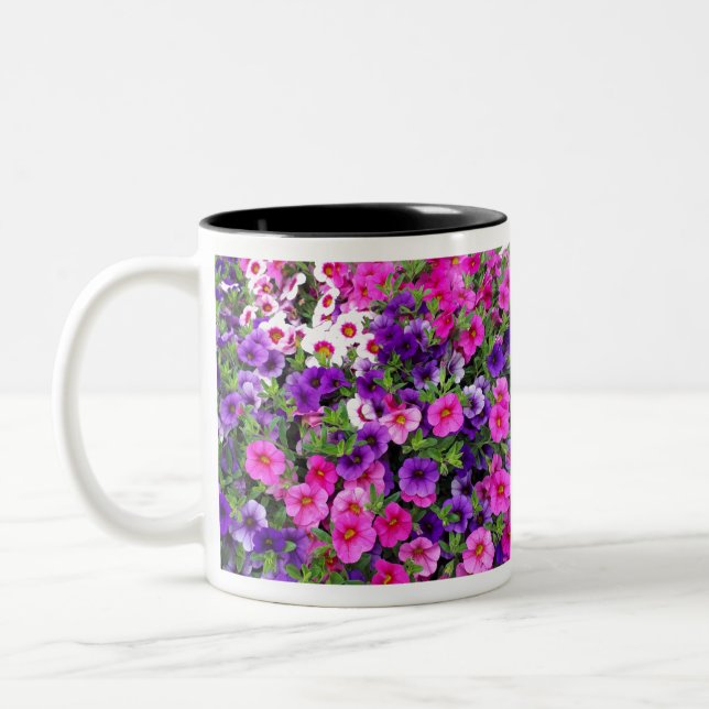 Hübsch Petunias Zweifarbige Tasse (Links)