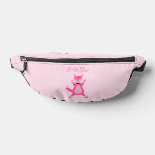 Hübsch Pink Baby Fox Custom Bauchtasche