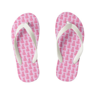Hübsch Pink Baby Girl Cat Gemustert Kinderbadesandalen