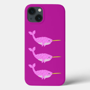 Hübsch Pink Baby Girl Narwhal Case-Mate iPhone Hülle