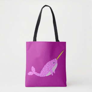 Hübsch Pink Baby Girl Narwhal Gemustert