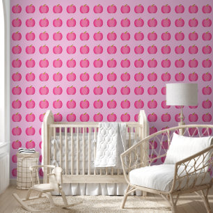 Hübsch Pink Baby Girl Pumpkin Tapete