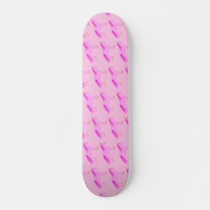 Hübsch Pink Baby Girl Unicorn Gemustert Skateboard