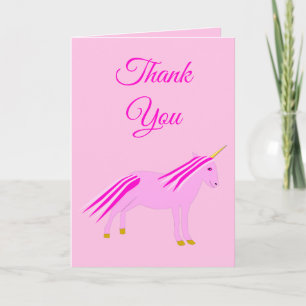 Hübsch Pink Baby Girl Unicorn Kinderdusche nach Ma Karte