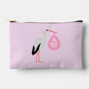 Hübsch Pink Baby Storch Zubehörtasche