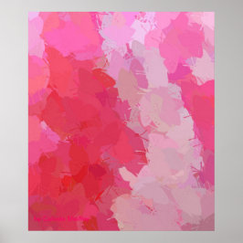 Hübsch Pink Butterfells Poster