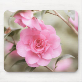 Hübsch Pink Camellia Mousepad
