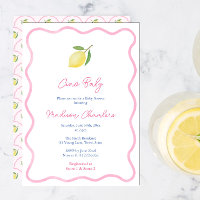 Hübsch Pink Ciao Baby Lemon Girl Babydusche