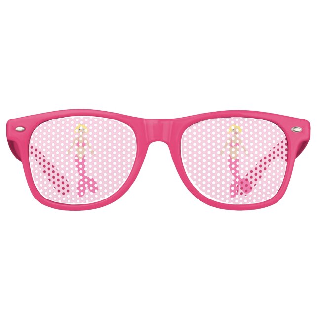 Hübsch Pink Fantasy Mermaid Partybrille (Vorderseite)