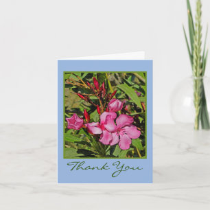 HÜBSCH PINK FLORAL DANKE SIE NOTE KARTE