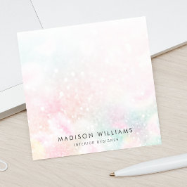 Hübsch Pink Glitzer Girly Glamour Post-it Klebezettel