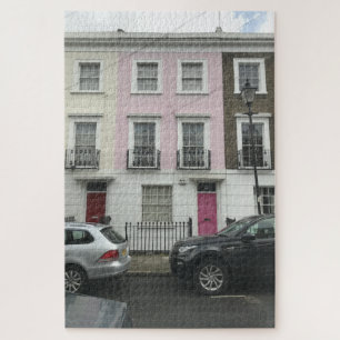 Hübsch Pink House Angel Islington London UK Puzzle