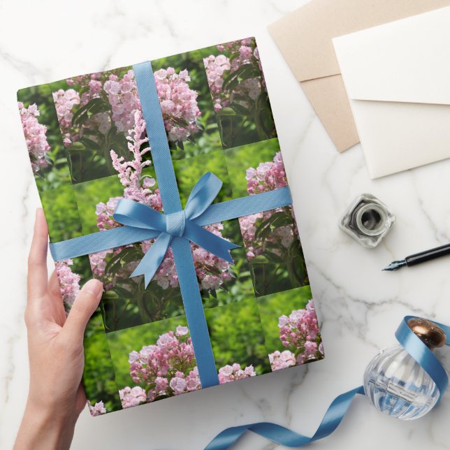 Hübsch Pink Mountain Laurel Blume Geschenkpapier (Schenken)
