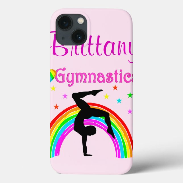 HÜBSCH PINK PERSONALISIERT GYMNAST IPAD MINI FALL Case-Mate iPhone HÜLLE (Rückseite)