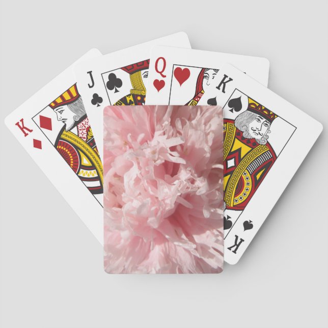 Hübsch Pink Poppe Spielkarten (Rückseite)