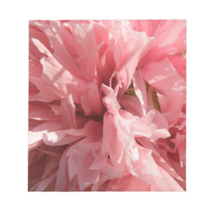 Hübsch Pink Poppy Notepad Notizblock