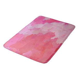 Hübsch Pink Schmetterlinge Duschbad matte
