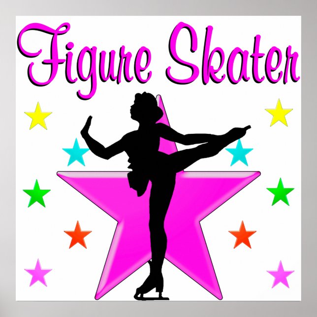 HÜBSCH PINK SKATER POSTER (Vorne)