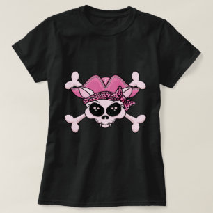 Hübsch Pirate Kitty Skull T-Shirt