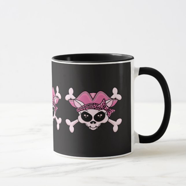 Hübsch Pirate Kitty Tasse (Rechts)