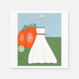 Hübsch Princess Brautparty Paper Napkins Serviette