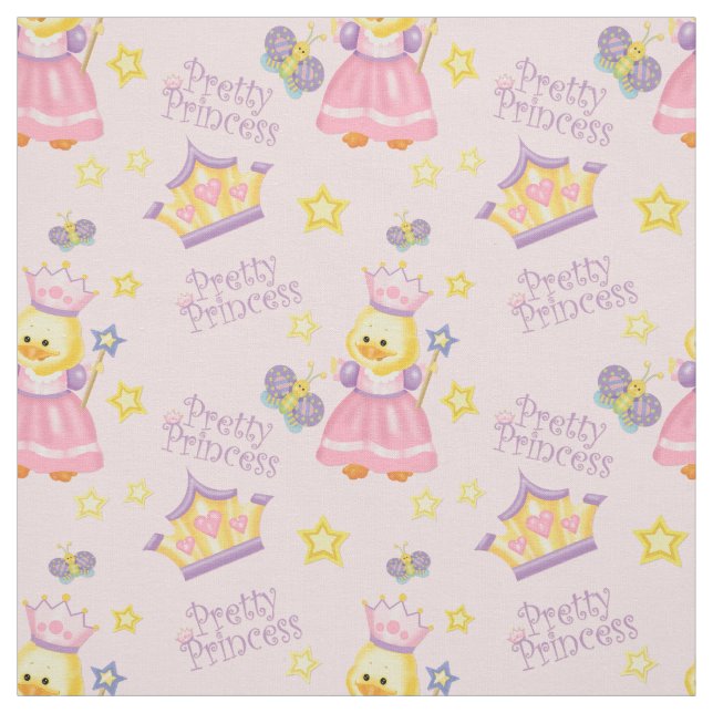 Hübsch Princess Duckling Stoff (Muster)