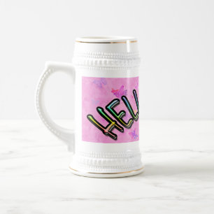 Hübsch Rainbow Bierglas