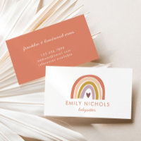 Hübsch Rainbow Peach Lavender Boho Babysitter