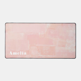 Hübsch rosa Abstrakt texturiert Schreibtischunterlage