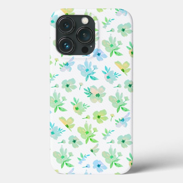 Hübsch rosa Aquarellpastellfarben Case-Mate iPhone Hülle (Rückseite)