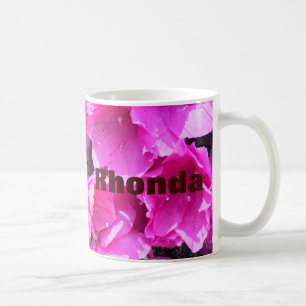 Hübsch-rosa Azaleen Kaffeetasse
