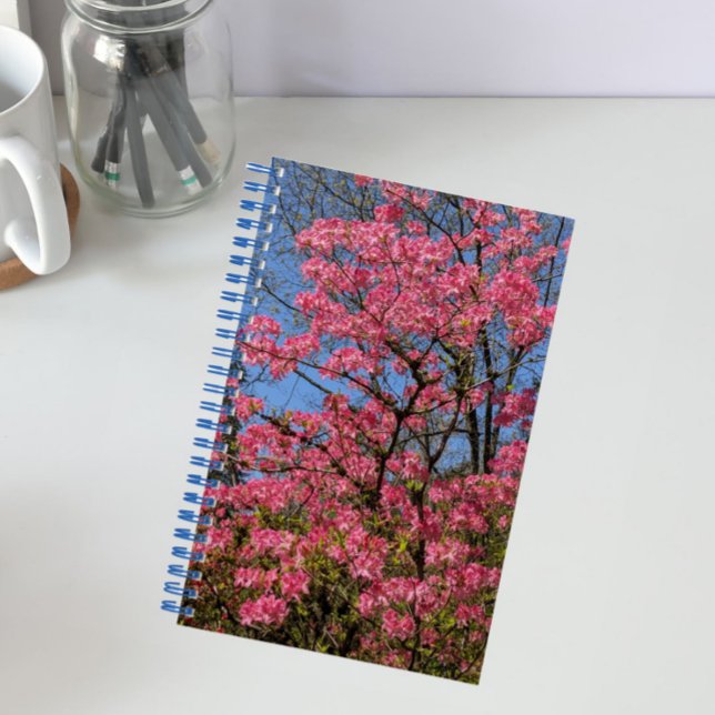 Hübsch rosa Azaleen Notizbuch (In Situ)