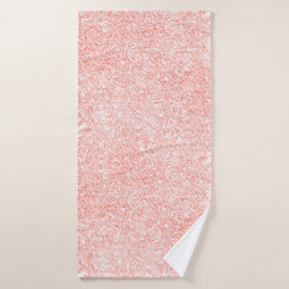 Hübsch rosa badehandtuch