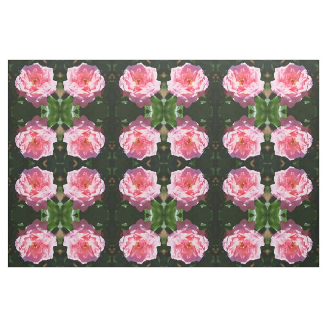Hübsch-rosa-blühende Mode Stoff (Fat Quarter (45,7 x 55,9 cm))