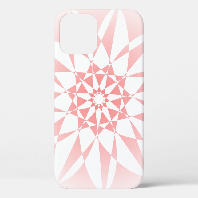 Hübsch rosa Blütenfärbung Case-Mate iPhone Hülle (Rückseite)